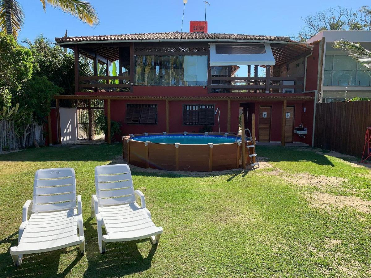 Casa de frente para a praia - Arraial d' Ajuda Porto Seguro Exterior foto