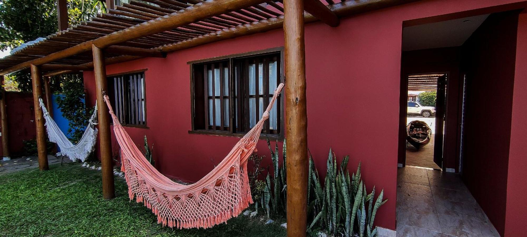 Casa de frente para a praia - Arraial d' Ajuda Porto Seguro Exterior foto