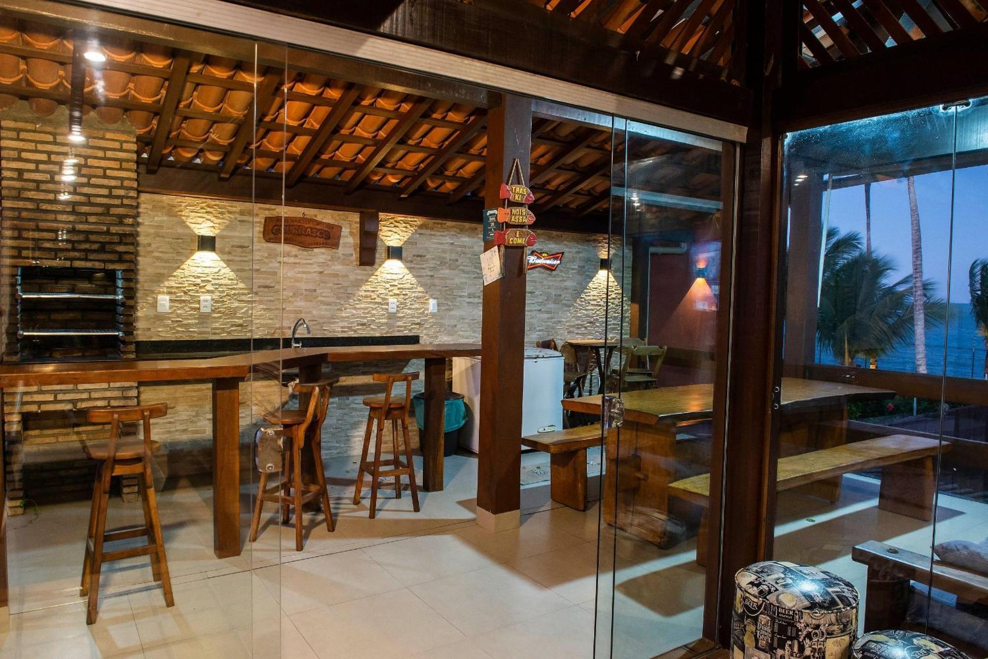 Casa de frente para a praia - Arraial d' Ajuda Porto Seguro Exterior foto