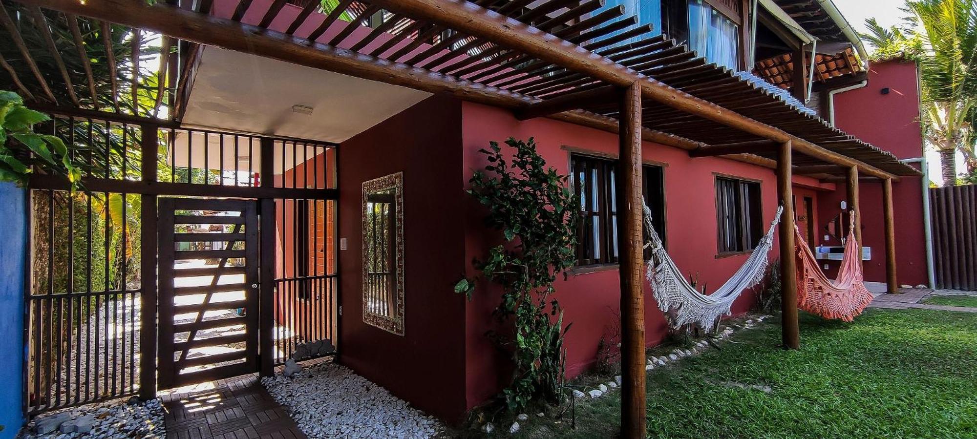 Casa de frente para a praia - Arraial d' Ajuda Porto Seguro Exterior foto